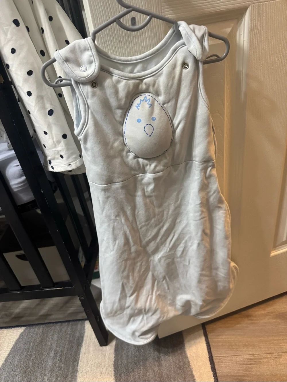 Nested bean Light Blue Baby Sleep Sack